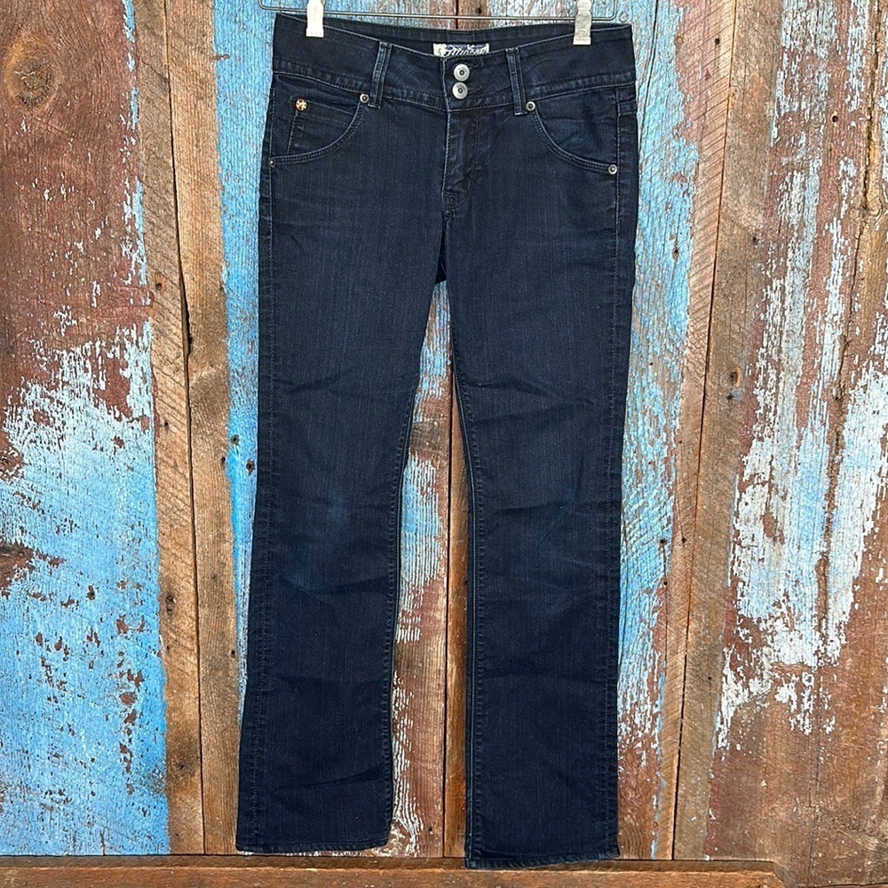 Hudson Jeans Women’s Size 27 Signature Mid Rise Straight Leg Jeans